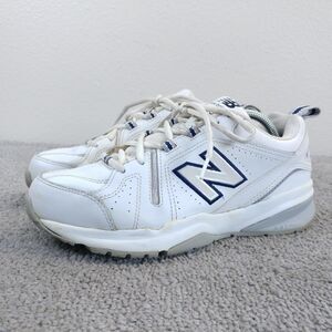 New Balance 608 Mens Size 7 Running Shoes Low Top White Blue Sneakers